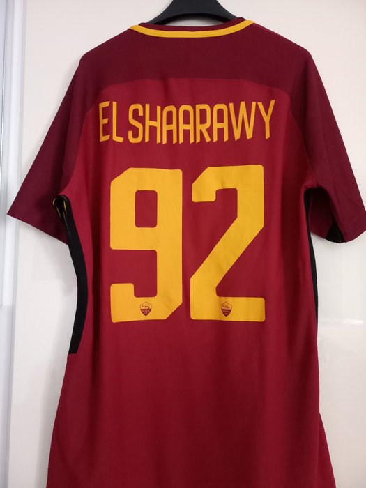 AS Roma - Campionato italiano di calcio - Stephan el shaarawy - 2018 - maglia indossata usato  
