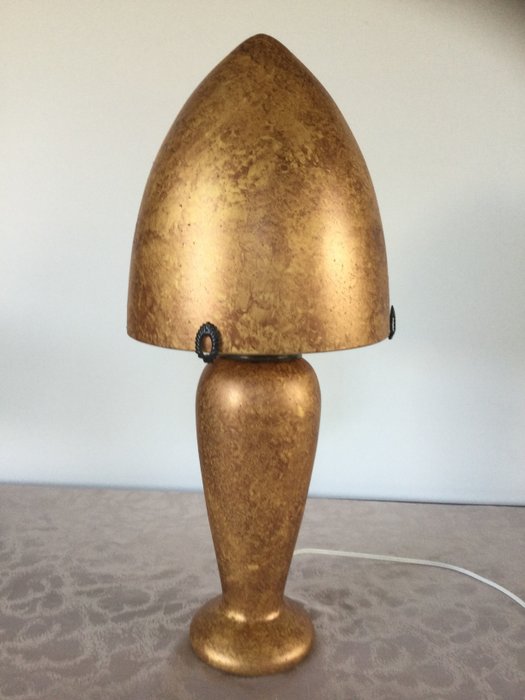 lampada a fungo (1) - Vetro Oggetti decorativi Brocante usato  