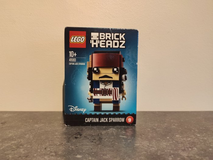 Usato, Lego - Brick Headz - 41593 - Capitano Jack Sparrow (set in pensione) - 2000-presente LEGO usato  