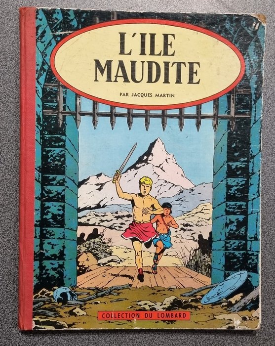 Alix T3 - L'Ile maudite - C - Prima edizione - (1957) Fumetti Fumetti a tema usato  