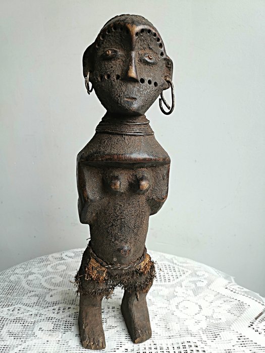 Statue wood brass for sale  