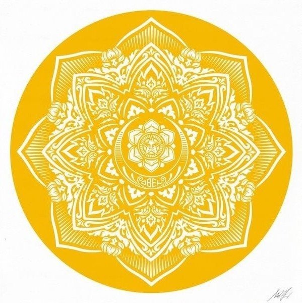 Shepard fairey yellow for sale  