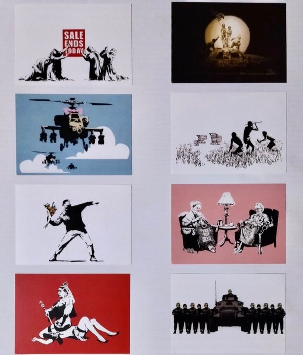 Banksy postcard 2006 for sale  