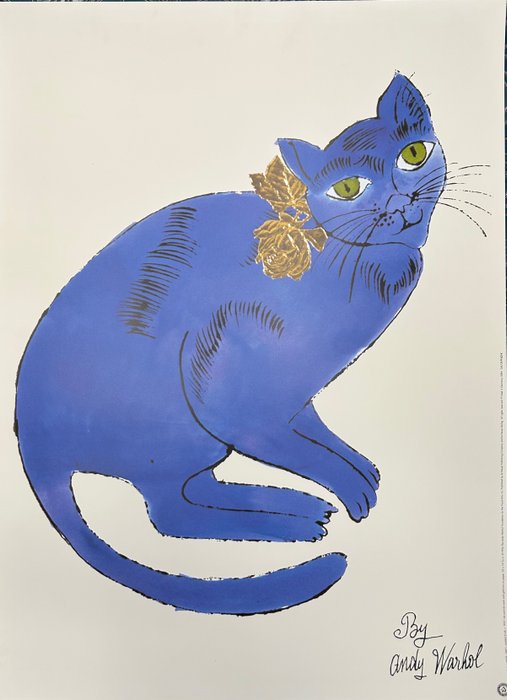 Andy warhol cat for sale  