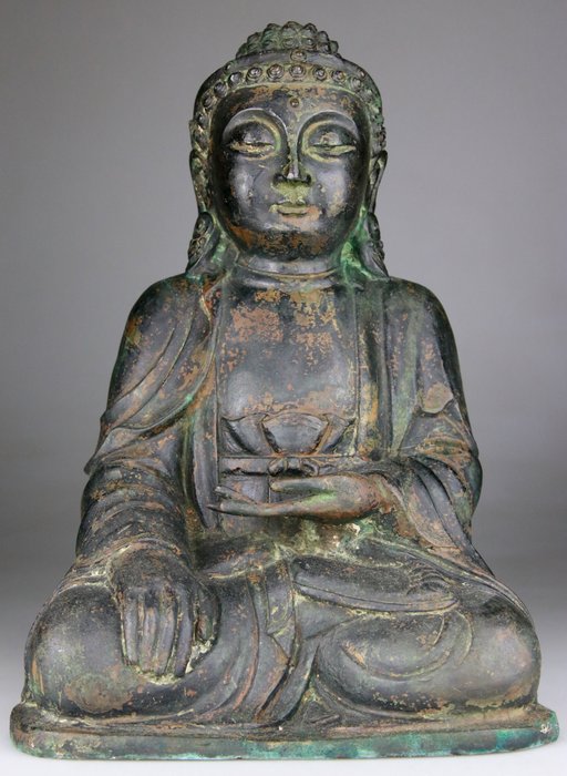 Antique buddha statuette for sale  