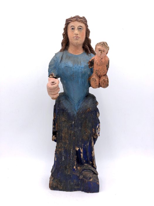 Sculpture virgin child for sale  