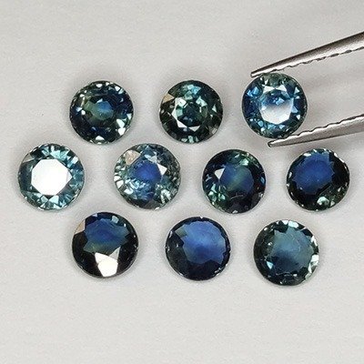 Pcs blue sapphire for sale  