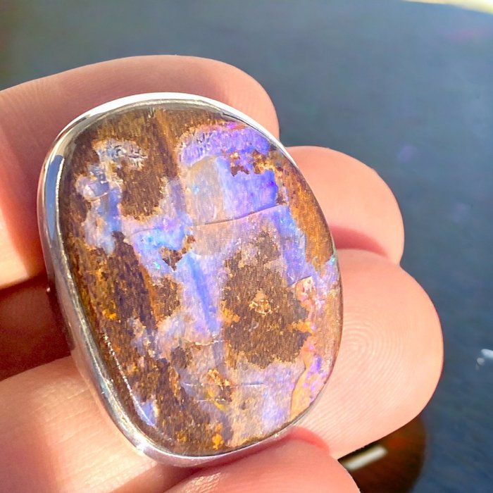Boulder opal ligtning for sale  