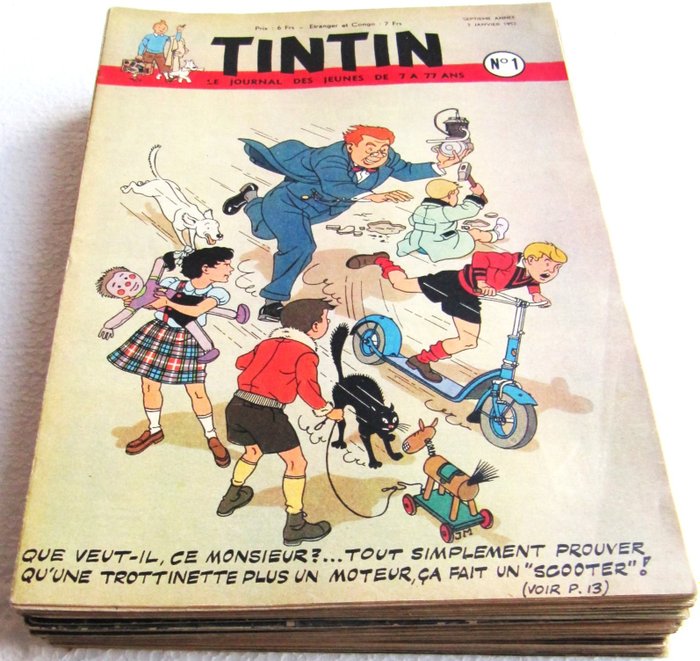 Tintin 53x journal for sale  