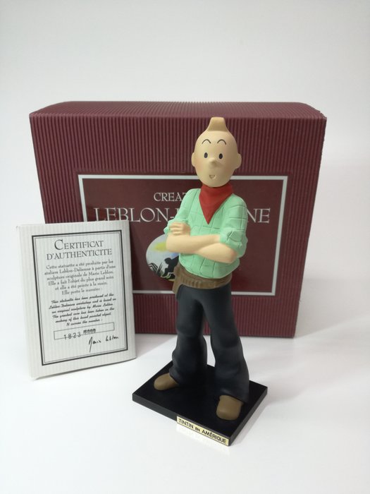 Tintin statuette leblon for sale  