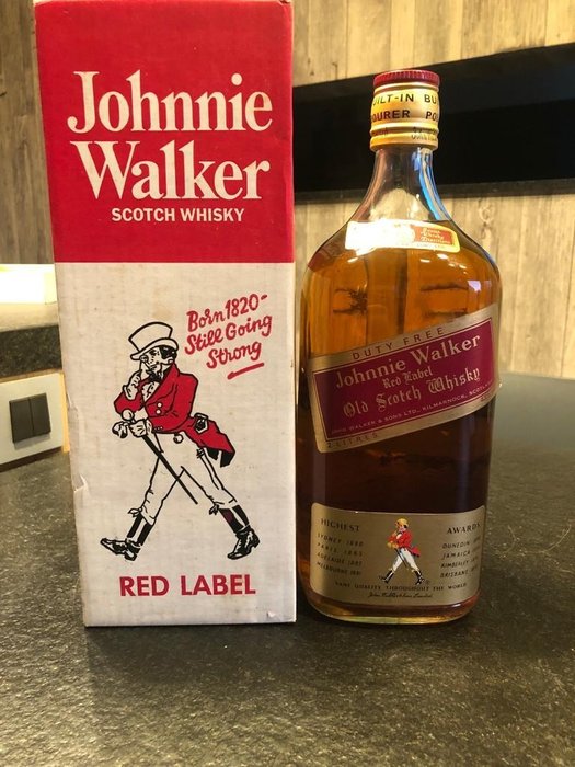 Johnnie walker red usato  