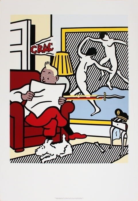 Roy lichtenstein affiche for sale  