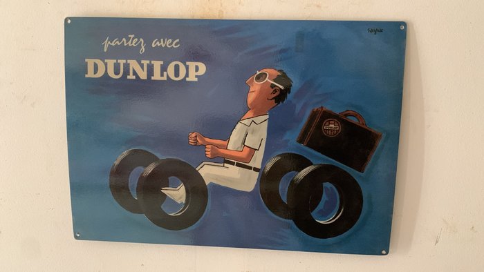 Dunlop sign iron for sale  