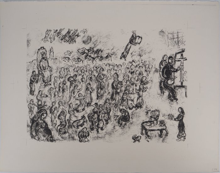Marc chagall monde usato  