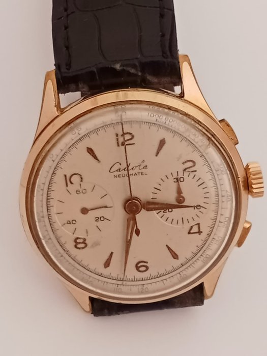 Vintage chronograph landeron d'occasion  