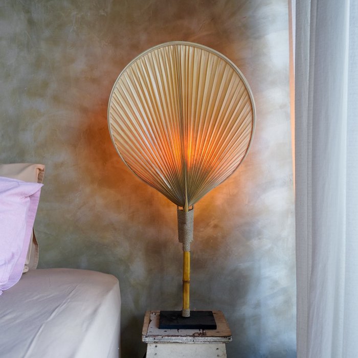 Table lamp bamboo for sale  