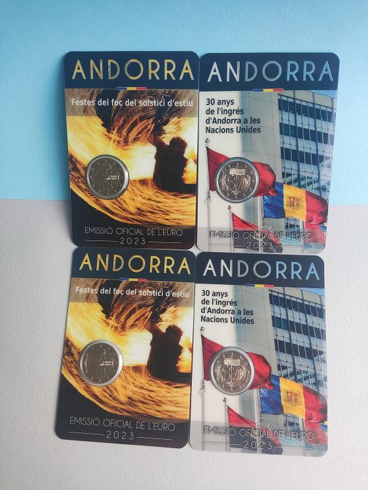Andorra. euro 2023 usato  