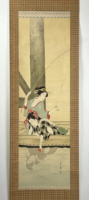 Hanging scroll painting for sale  