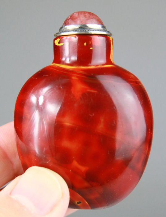 Tabatiere snuff bottle d'occasion  