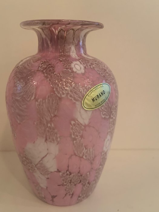Campanella vase glass usato  