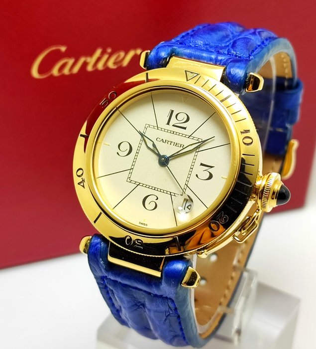 Cartier pasha 18k usato  