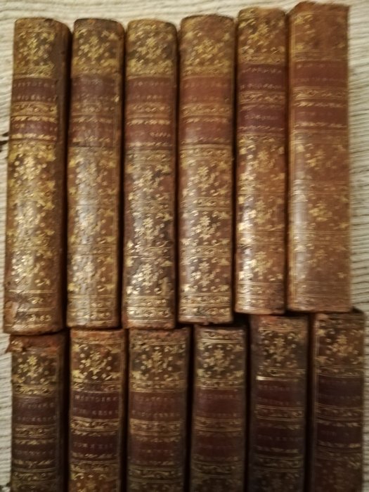 Usato, Vari - Histoire Universelle: lotto n. 12 volumi - 1779/1782 Libri Libri di storia usato  
