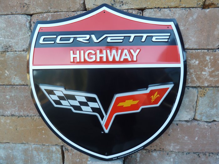 Corvette sign corvette for sale  