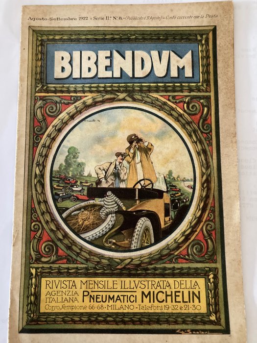 Libri - Bibendum rivista Michelin 1922 - Michelin - 1920-1930 Auto e moto memorabilia usato  
