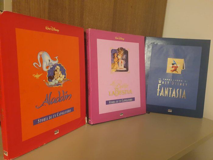 Walt Disney - 3 Volumi - Disney Libri - Storia di un capolavoro (1992/1994) Film, TV e usato  