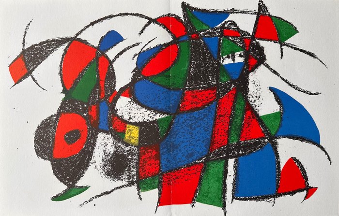 Joan miro lithographie d'occasion  