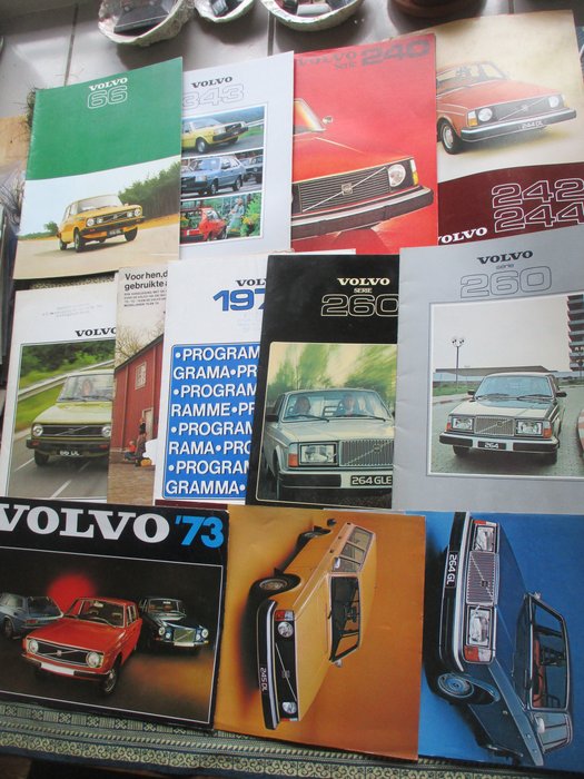 Brochures catalogues volvo d'occasion  