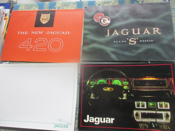 Brochures catalogues jaguar for sale  