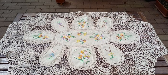 Tablecloth cotton hand d'occasion  