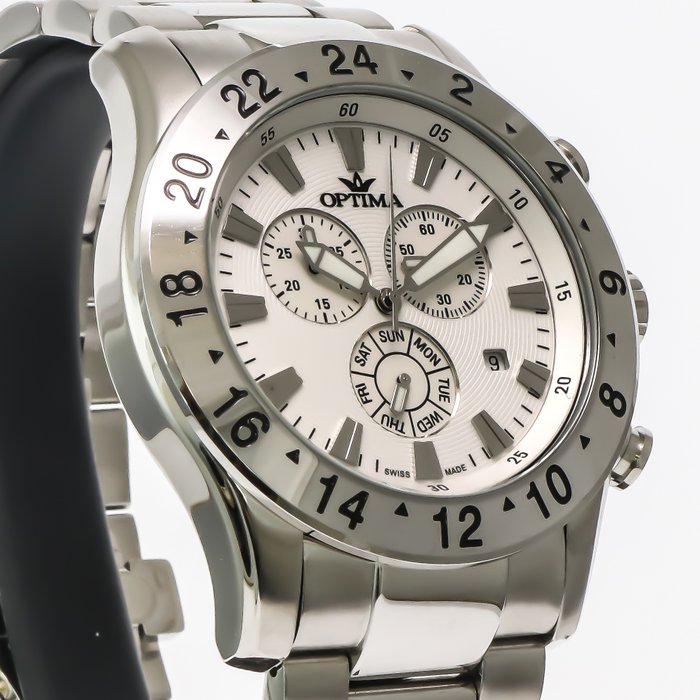 Optima chronographe swiss for sale  