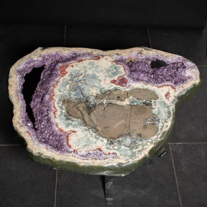 Large slice amethyst for sale  