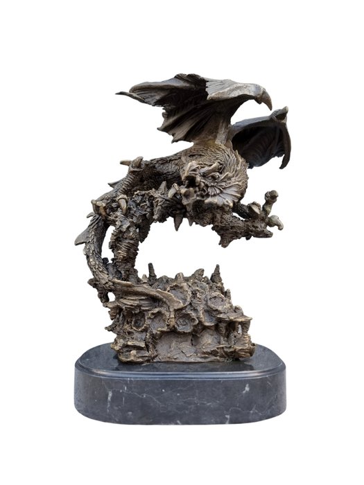 Sculpture dragon marble for sale  