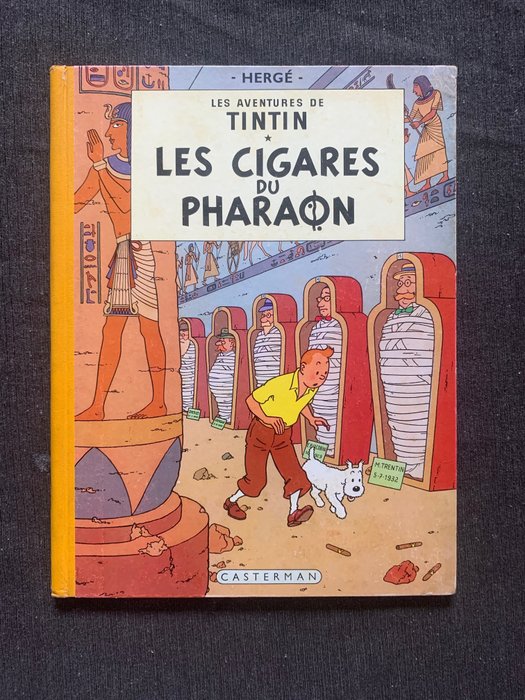 Tintin cigares pharaon d'occasion  