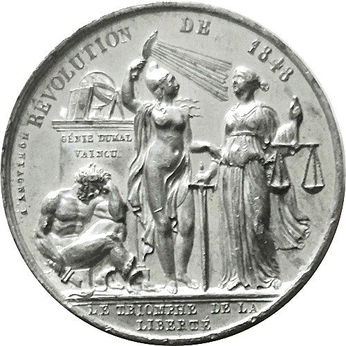 Medaille 1848 von d'occasion  