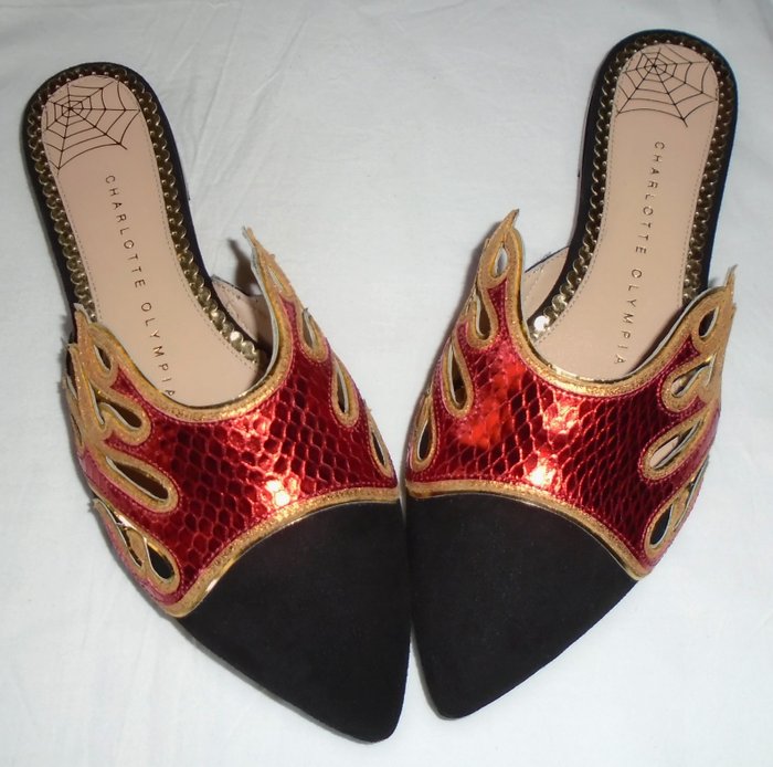 Charlotte olympia mules for sale  