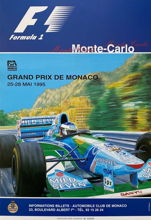 Monaco grand prix for sale  