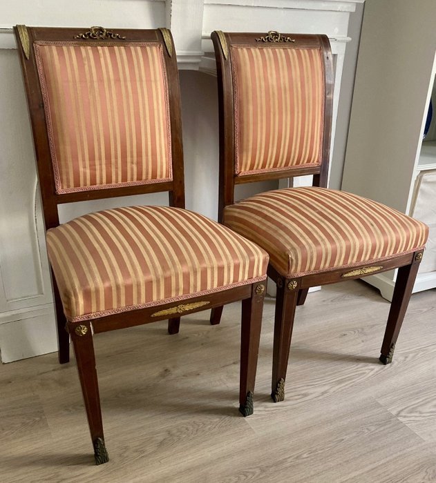 Side chair bronze for sale  