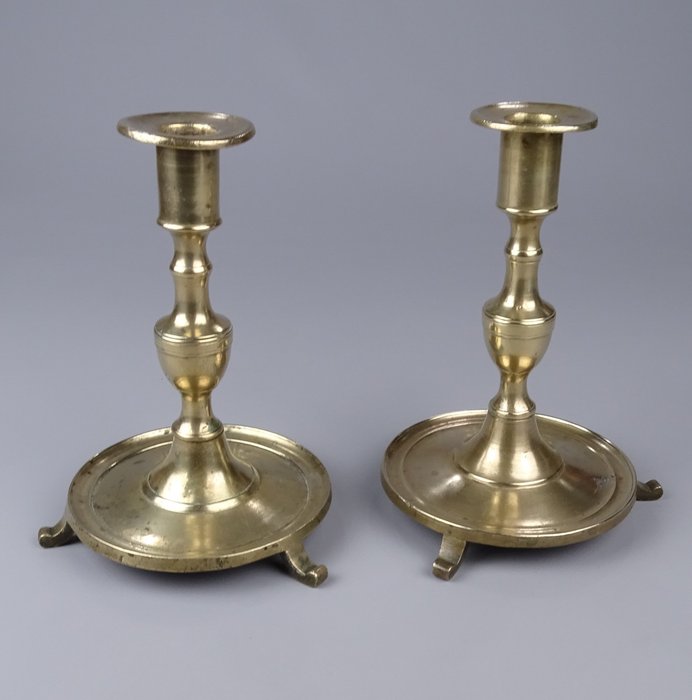 Pair antique brass for sale  