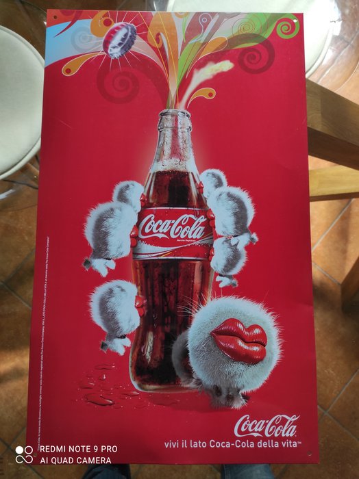 Coca cola plaque d'occasion  