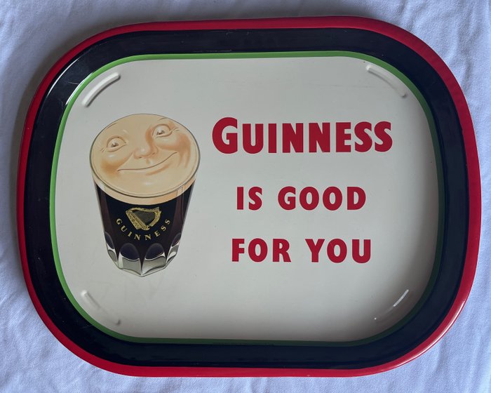 Guinness tray advertising usato  