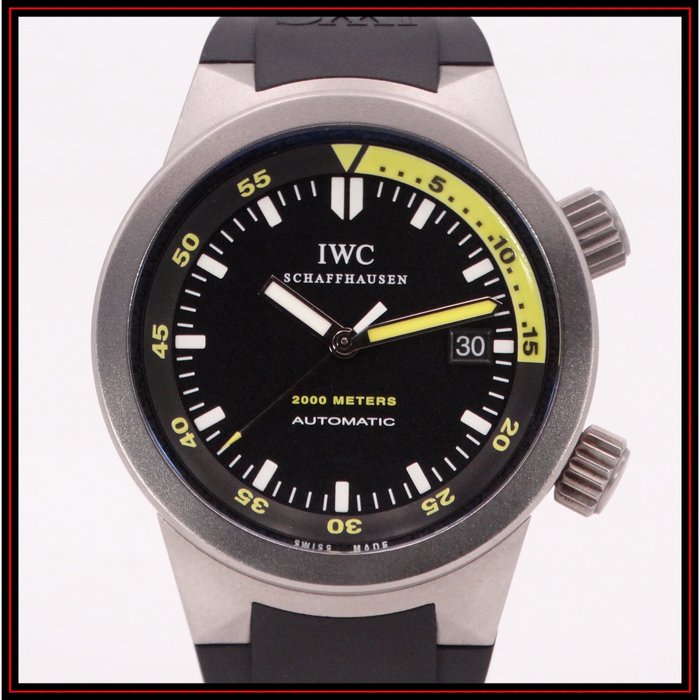 Iwc aquatimer 2000 for sale  