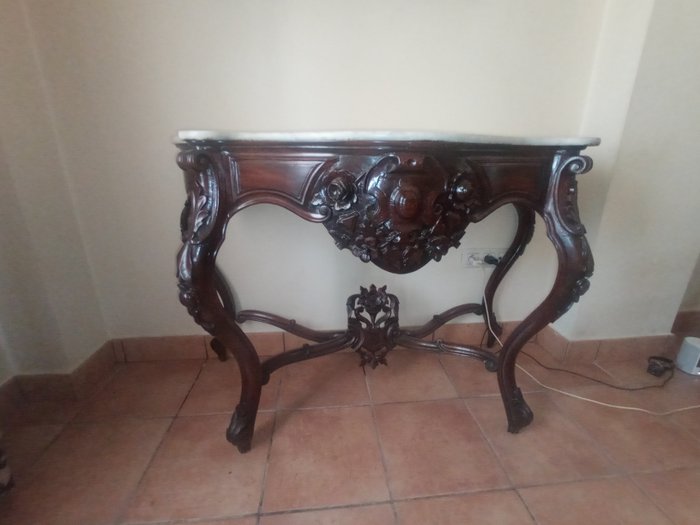 Console table mahogany d'occasion  