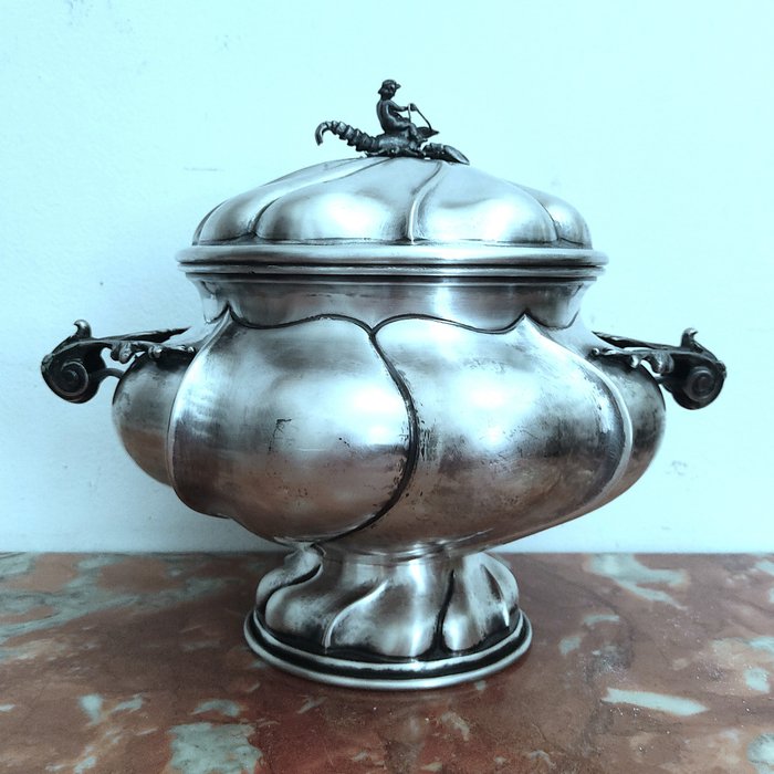 Tureen .800 silver for sale  