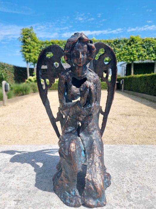 Figurine kneeling angel for sale  