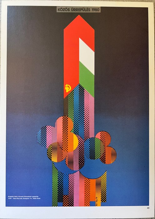 Roscosmos poster hungarian for sale  