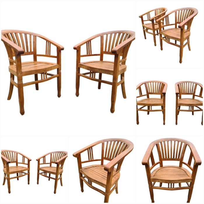 Chair teak set for sale  